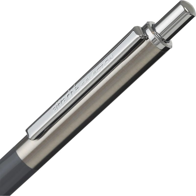 Ручка шариковая автомат.Attache Selection Original 0,5мм сер,син