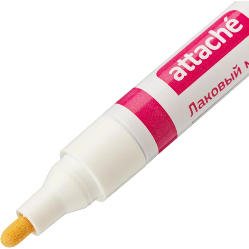 Маркер лаковый Attache 4 мм белый