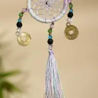 Брелок &laquo;Ловец снов&raquo;, 4&times;15 см, разноцветный