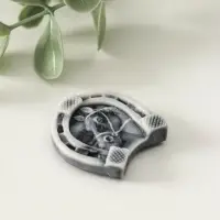 Магнит на холодильник &laquo;Подкова с головой лошади&raquo;, 3 см