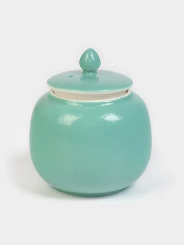 Набор для чайной церемонии &laquo;Хасима&raquo;, 9 предметов, на 4 персоны, чашка 40 мл, чайник 200 мл, керамика, бирюзовый