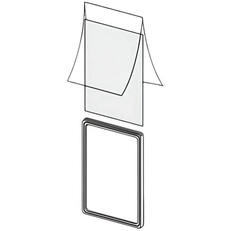 Ценникодержатель универсальный, карман DISP A - А6, 10шт/уп