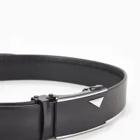 Ремень мужской &laquo;Великан&raquo; для полных, ширина 3.5 см, пряжка автомат, чёрный