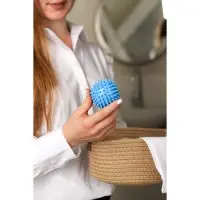 Шарики для стирки белья Доляна, d=6 см, 2 шт., синие