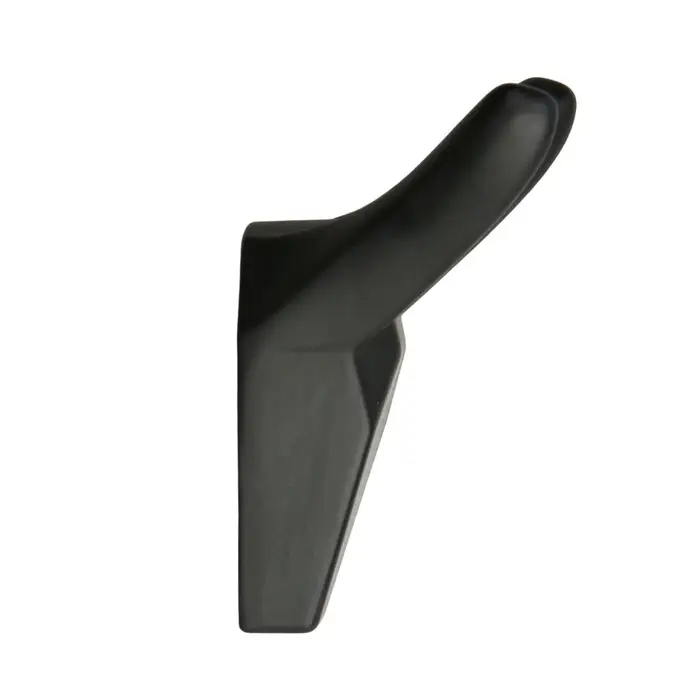 Крючок мебельный CAPPIO HORN, двухрожковый, цвет черный, 3 шт.