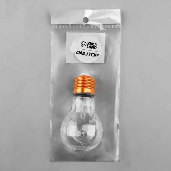 Бутылочка для хранения «Лампа», 80 мл, цвет золотой Бутылочка для хранения «Лампа», 80 мл, цвет золотой