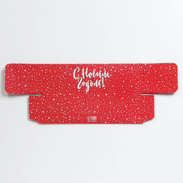 Коробка для макарун Red, 18×5.5×5.5 см Коробка для макарун Red, 18×5.5×5.5 см