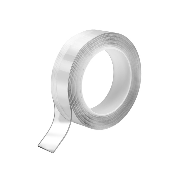 Двусторонняя самоклеящаяся лента ЛОМ, 2х30 мм х 3 м Двусторонняя самоклеящаяся лента ЛОМ, 2х30 мм х 3 м