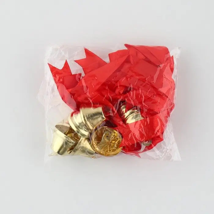 Колокольчик на булавке с бантом на выпускной, красный, d = 2,6 см Колокольчик на булавке с бантом на выпускной, красный, d = 2,6 см