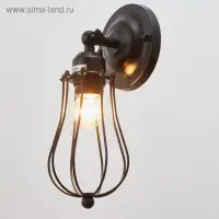 Бра 2403167/1 E27 40 Вт 12&times;12&times;29 см чёрный