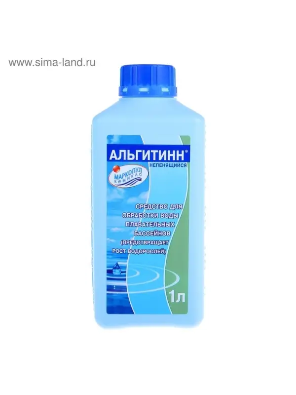 Средство против водорослей &laquo;Альгитинн&raquo;, непенящийся, флакон, 1 л