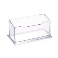 Подставка для визиток, прозрачная