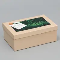 Набор коробок подарочных 15 в 1 &laquo;Эко&raquo;, 12&times;7&times;4 см - 47&times;31&times;18 см