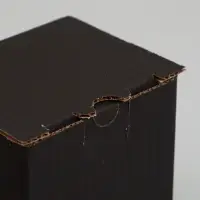 Коробка под кружку, черная, 10 х 8 х 10 см