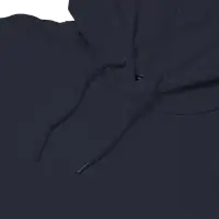 Толстовка с капюшоном унисекс Hoodie, темно-синяя, размер XS