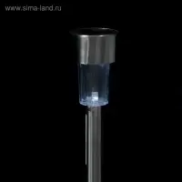 Светильник на солнечной батарее Smartbuy, 31 см, 1 LED, нержавеющая сталь, пластик
