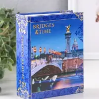 Фотоальбом 100 фото "Ночные фонари" 10X15см, ПП карм.