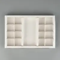 Коробка под 16 конфет и шоколад, кондитерская упаковка &laquo;Подарок для тебя&raquo; 28.5&times;18.5&times;3 см