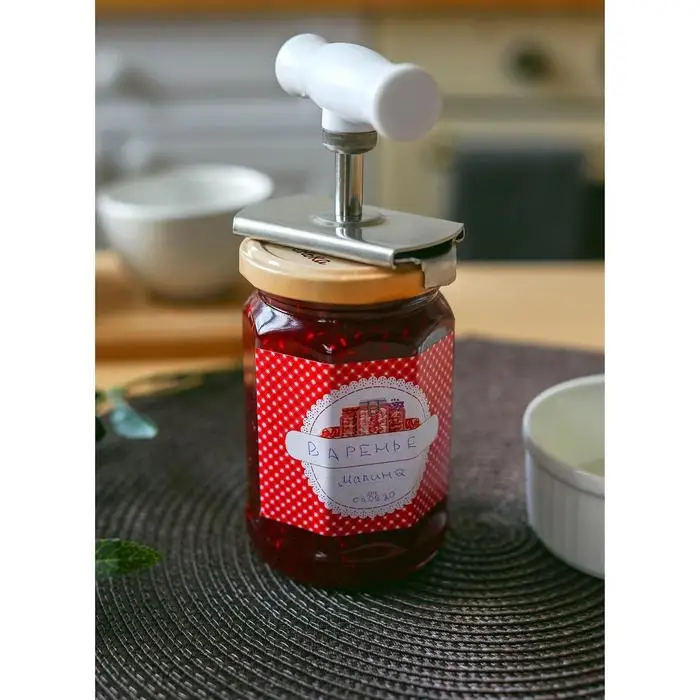 Открывашка для банок &laquo;Универсал&raquo;, раздвижной механизм (от 66 до 100 мм), нержавеющая сталь