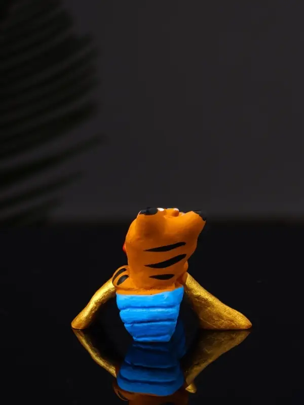 Фигура "Кот в лодке с рыбкой" 4.2х5.8х5.4 см