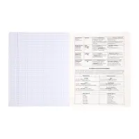 Комплект 12 предметных тетрадей 48 листов, справочная информация, 60гр, Пастель