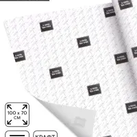 Бумага упаковочная крафт &laquo;Паттерн&raquo;, 70&times;100 см