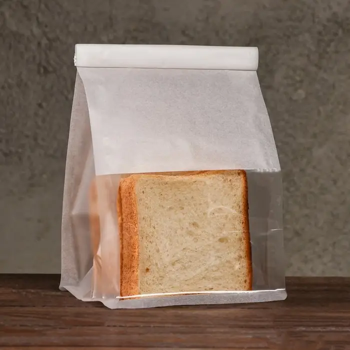 Пакет бумажный, с окном, прямоугольное дно, белый, 16×13×26 см Пакет бумажный, с окном, прямоугольное дно, белый, 16×13×26 см