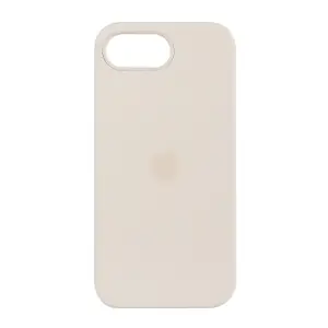 Чехол iPhone 17e Silicone Case 100% ORG (MagSafe + анимация NFC Clear) c LOGO Vanilla