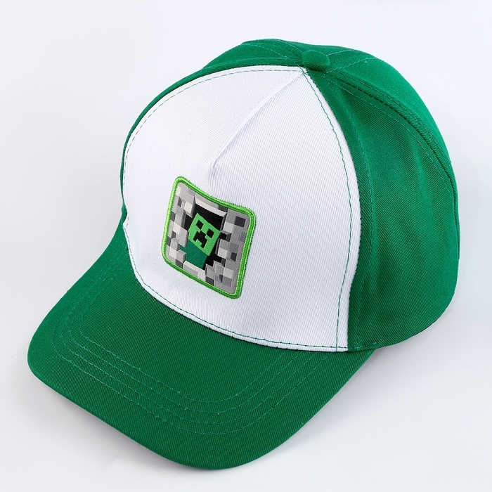 Кепка детская для мальчика «Игра», цвет зелёный, р-р 52-54, 5-7 лет Кепка детская для мальчика «Игра», цвет зелёный, р-р 52-54, 5-7 лет