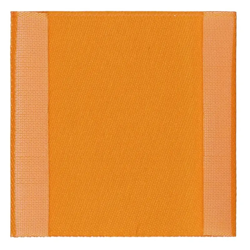 Лейбл тканевый Epsilon, L, оранжевый