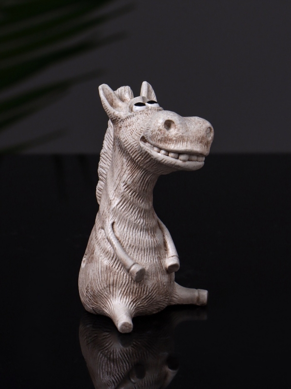 Статуэтка Статуэтка "Конь Гриша" 7х5х5 см, бежевый