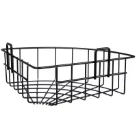 VETTA Полка настенная, угловая, металл, 30,5x22x8 см, черный