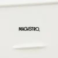 Маслёнка Magistro &laquo;Бланш&raquo;, 16&times;8 см, фарфор, белая