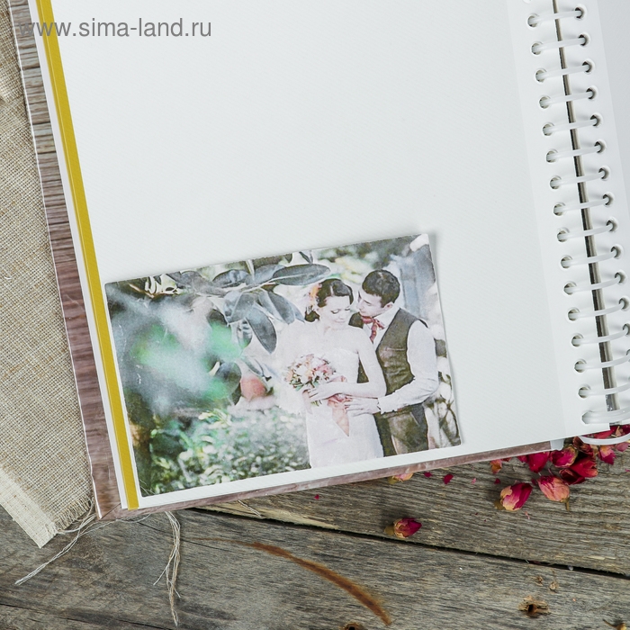 Фотоальбом магнитный 30 листов Фотоальбом магнитный 30 листов "Любовь" 23x28см МИКС