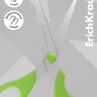 Ножницы детские ErichKrause Control Junior, 15.5 см, с закруглёнными концами лезвий, ударопрочный пластик, МИКС