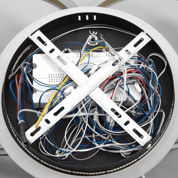 Светильник Светильник "Мейри" 4xLED 204Вт золото-серебро 80х60х18 см BayerLux