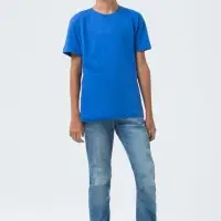 Футболка детская Regent Fit Kids, ярко-синяя, на рост 96-104 см