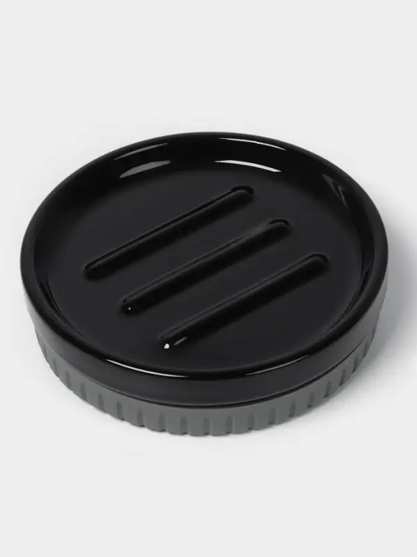 Набор для ванной SAVANNA &laquo;Глянец&raquo;, 3 предмета, дозатор для мыла, стакан, мыльница