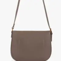 Сумка женская мессенджер TEXTURA на магните, с косметичкой, 28&times;4&times;20 см, серая