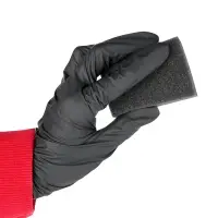 Губка поролоновая AVS SP-16 (чёрная) (70 x 50 x 25 мм) без индивид. упаковки