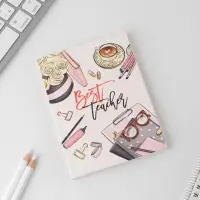 Ежедневник «Учителю: Наш любимый воспитатель», формат А6, 80 листов, точка, мягкая обложка