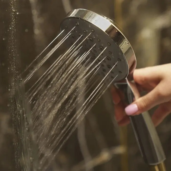 Лейка для душа ZEIN Z421, пластик, 5 режимов, цвет хром