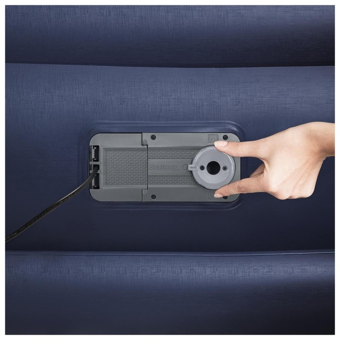 Кровать надувная Queen, 203 х 152 х 46 см, со встроенным электронасосом, 67630 Bestway Кровать надувная Queen, 203 х 152 х 46 см, со встроенным электронасосом, 67630 Bestway