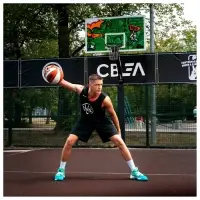 Баскетбольный мяч MINSA Hardwood Classic, PU, клееный, 8 панелей, р. 7, PU, бутиловая камера