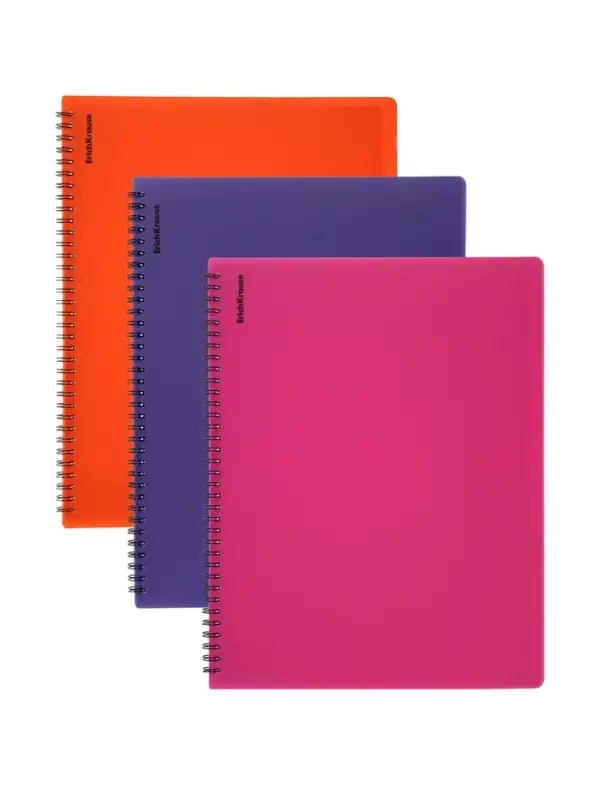 Папка А4 ErichKrause Soft Caribbean Sunset, 20 вкладышей, МИКС