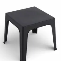 Стол садовый Decorona DeForma, 59.5&times;59.5&times;49.5 см, пластиковый, цвет тёплый орех