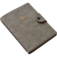 Бизнес-тетрадь Infolio 14x20см 96л клет спираль Исследовать,сер I1778/grey