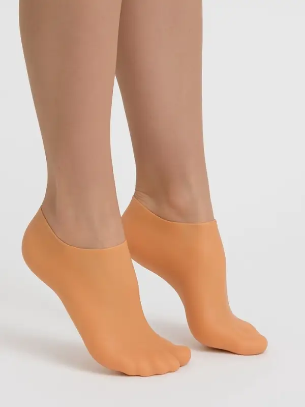 Носочки для педикюра, силиконовые, универсальный размер, 20.7&times;10 см