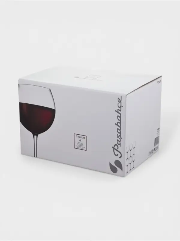 Набор бокалов для вина Paşabah&ccedil;e Enoteca, 655 мл, 6 шт., стекло, прозрачный