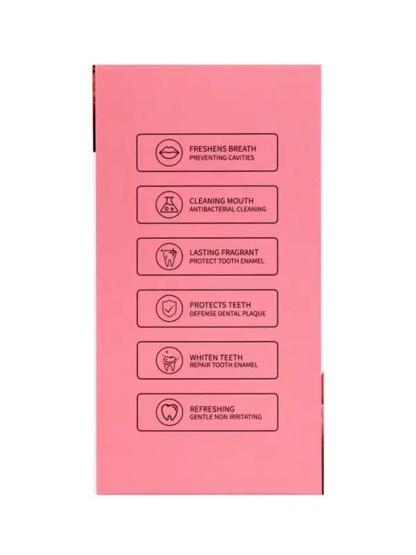 Ополаскиватель для полости рта антибактериальный SADOER, персик, 10 шт. по 13 мл